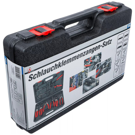 Zestaw 10 szczypiec do opasek zaciskowych, BGS Diy 421