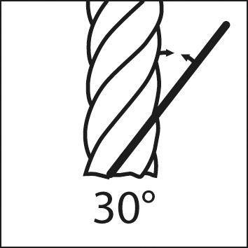 Frez promieniowy, długi DIN1889 HSSCo8 TiALN, typ N 7mm FORMAT