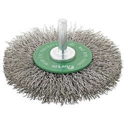 Szczotka tarczowa 60x0,2mm drut INOX falisty FORTIS