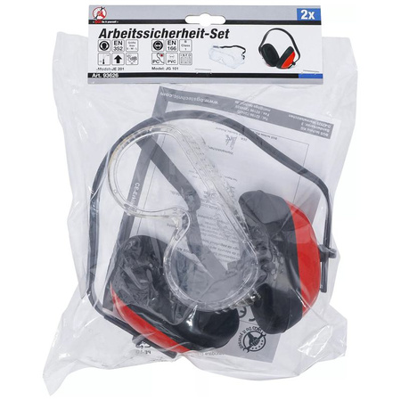 Zestaw BHP 2 szt., BGS Diy 93626