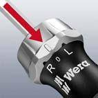 Rękojeść Kraftform Kompakt grzechotką dwukierunkową, wbudowanym magazynkiem i bitami 27 RA 1 SB Wera