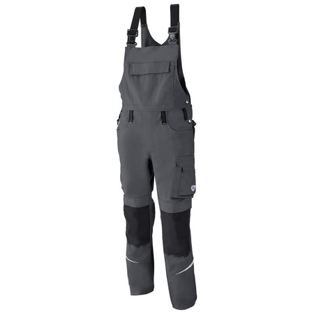 Ogrodniczki BP 1804 720 rozmiar 48 ciemnoszary/czarne