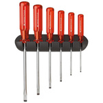 Zestaw 6 wkrętaków płaskich 1-6 mm w uchwycie ściennym Classic PB Swiss Tools 240