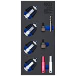 Wkładka do szuflady 1/3: zestaw narzędzi montażowych do uchwytów czujników parkowania, BGS 9088