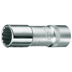 Konc.wymien.klucza nasad. 12-kątna 1/2"długa 14x mm GEDORE