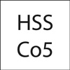 Nawiertak DIN333 HSSCo5 kszt. A,4mm FORMAT
