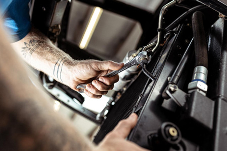 Klucz oczkowy dwustronny otwarty profil-UD 36 x 41 mm Gedore 400 , 1933175