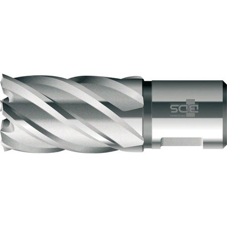 Wiertło rdzeniowe krótkie KBK HSS 28/30 mm, chwyt Weldon BDS