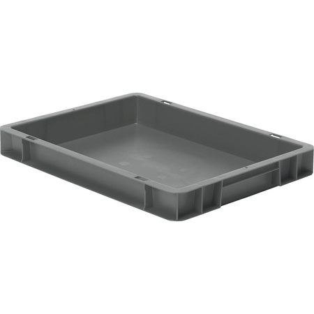 Skrzynka transportowa 400 x 300 x 50 mm szara TK 400/50-0 LA-KA-PE