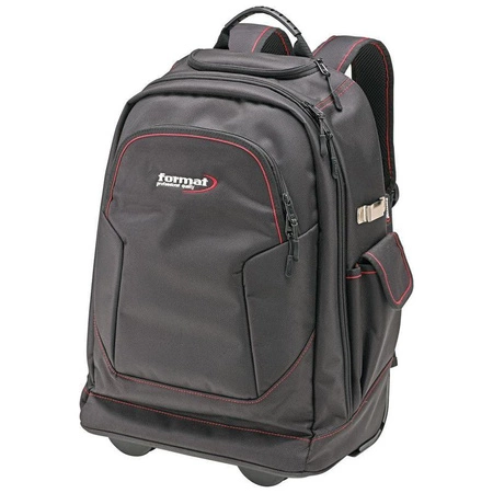 Plecak narzędziowy na kółkach 350 x 210 x 490 mm, 36 l, nylonowy, FORMAT