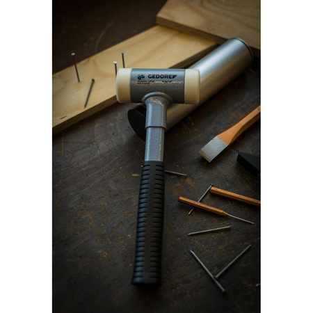 Młotek bezodrzutowy z miękkim bijakiem Ø 25 mm, Gedore 248 ST-25, 8724070