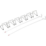 Zestaw zacisków startowych do ścian przeciwpyłowych QS GLUCK