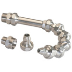 Wąż do chłodziwa, zestaw V2A 1/2" Typ 2 rozmiar przepustu 11mm długość całkowita 240mm