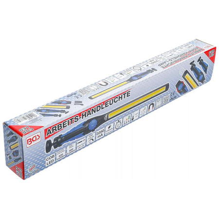 Lampa robocza LED COB LED Biały zimny i żółty ultra płaska, BGS 6660