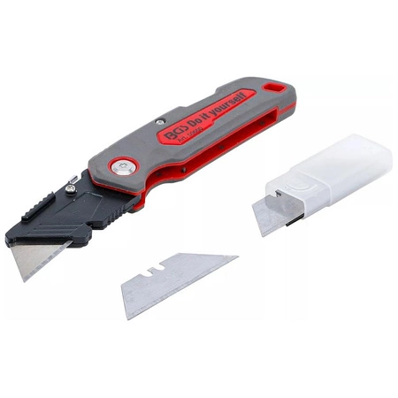 Nóż składany BGS Diy 160 mm do precyzyjnego cięcia kartonów i materiałów opakowaniowych