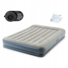 Materac dmuchany z wbudowaną pompką elektryczną 203x152x30 cm 64118ND INTEX