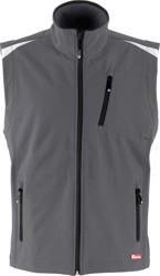 Kamizelka męska robocza bezrękawnik softshell r. M ciemnoszary/czarny FORTIS