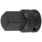 Adapter udarowego klucza nasadowego gniazdo czworokątne 12,5 mm (1/2") - trzpień czworokątny 20 mm (3/4"), BGS 279