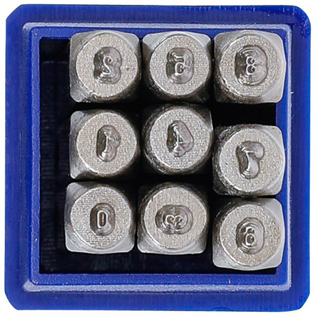 Cyfry do wybijania 2 mm (3031) BGS