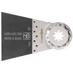Brzeszczot E-Cut Long-Life 65×50 mm, bimetal, uzębienie rozwarte, Starlock Plus, 1 szt., do drewna z gwoździami, FEIN