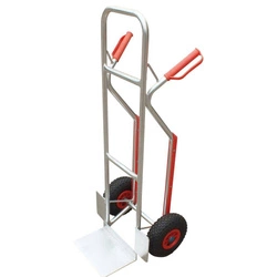 Wózek taczkowy młynarka transportowy ALUM. 150 kg 305x200mm