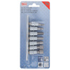 Zestaw nasadek z bitem, imbus 6,3mm 1/4" gniazdo sześciokątne 4-12mm 7 szt. (2161) BGS