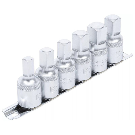 Zestaw kluczy do serwisu olejowego 12,5 mm (1/2") gniazdo czworokątne 6 szt., BGS 1016