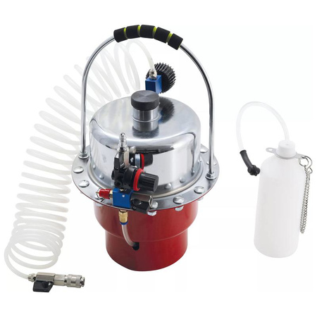 Zestaw odpowietrzników hamulca pneumatycznego i adapterów 17-częściowy, BGS Diy 9783