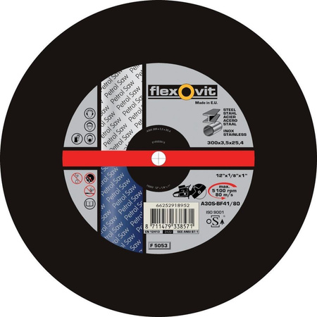 Tarcza A30S-BF41/80 Met. 300x3,5x20,00 flexovit