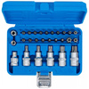 Zestaw bitów i nasadek 12,5 mm (1/2") Torx 27 szt., BGS 5101