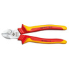 Szczypce tnące boczne siłowe 180 mm z izolacją osłonową VDE, Gedore VDE 8314-180 H, 2910950