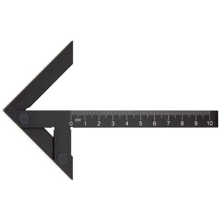 Kątownik centrujący precyzyjny 150 x 130 mm FORTIS