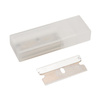 Ostrza jednostronne, 10 szt., 38 x 19 x 0,25 mm, Silverline 589248