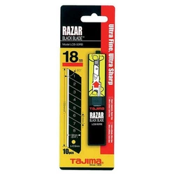 Wkłady do noża18mm RAZAR BLACK 10 szt (LCB50RBC) TAJIMA