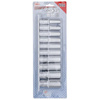 Zestaw 10 głębokich nasadek sześciokątnych, calowych, napęd 12,5 mm (1/2"), BGS 2435