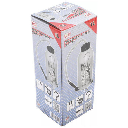Butelka do odpowietrzania hamulców 1 l, BGS 8519