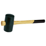 Młotek gumowy twardy 90 mm czarny FORTIS
