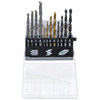 Zestaw 12 wierteł do metalu 2-8 mm powlekanych azotkiem tytanu, BGS Diy 50812
