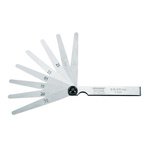 Szczelinomierz precyzyjny 8-blaszkowy, 0,03–0,10 mm, stal niklowana, Gedore 702 88 M, 6547600