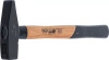 Młotek ślusarski 0,4 kg, trzonek z drewna hikorowego, BGS 52304