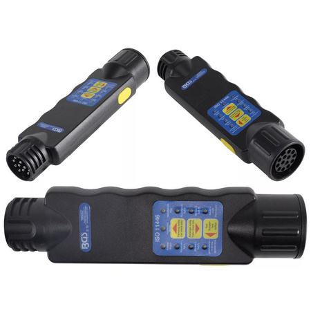 Tester elektryczny do złączy przyczepy i pojazdu holującego 13 styków, BGS 2175