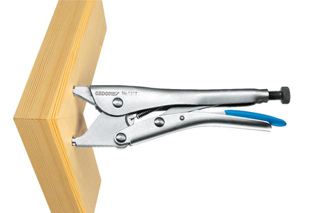 Szczypce zaciskowe do połączeń wzdłużnych 220 mm Gedore 137 T, 6403600