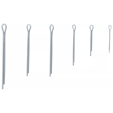 Zestaw zawleczek Ø 1,6-4,0 mm 555 szt., BGS 8048