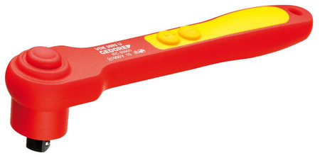 Grzechotka przełączana izolowana VDE 3/8" z blokadą przyciskiem, Gedore VDE 3093 U, 2946599