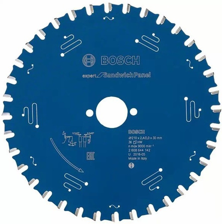 Tarcza pilarska Expert for Sandwich Panel 210 x 30 mm (2608644142) BOSCH