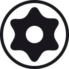 Bit TORX® BO TX40 x 89 mm z otworem 867/4 Z Wera