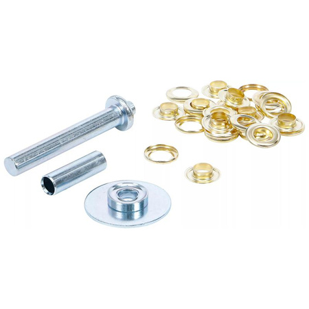 Zestaw do montażu zatrzasków, 15 szt., BGS Diy 88105