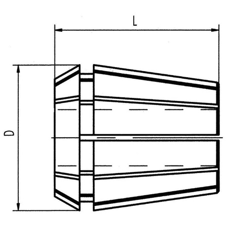 Tulejka zaciskowa DIN 6499B ER25 8–7 mm, bicie promieniowe poniżej 0,007 mm, FORMAT