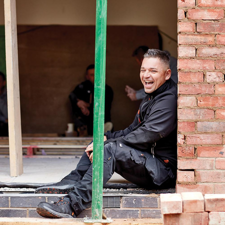 Kurtka typu Softshell czarna Trade Flex, Rozmiar M, Scruffs T55122