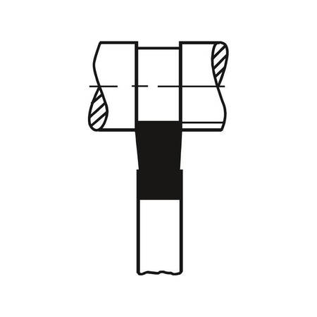 Nóż tokarski szeroki, prosty, HSSE, 12 x 12 x 110 mm, DIN 4956, WILKE